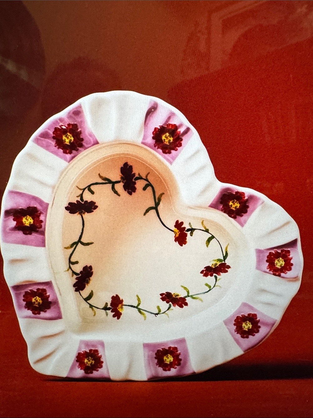 Amma Ramekin Heart-Shaped Stoneware Dish